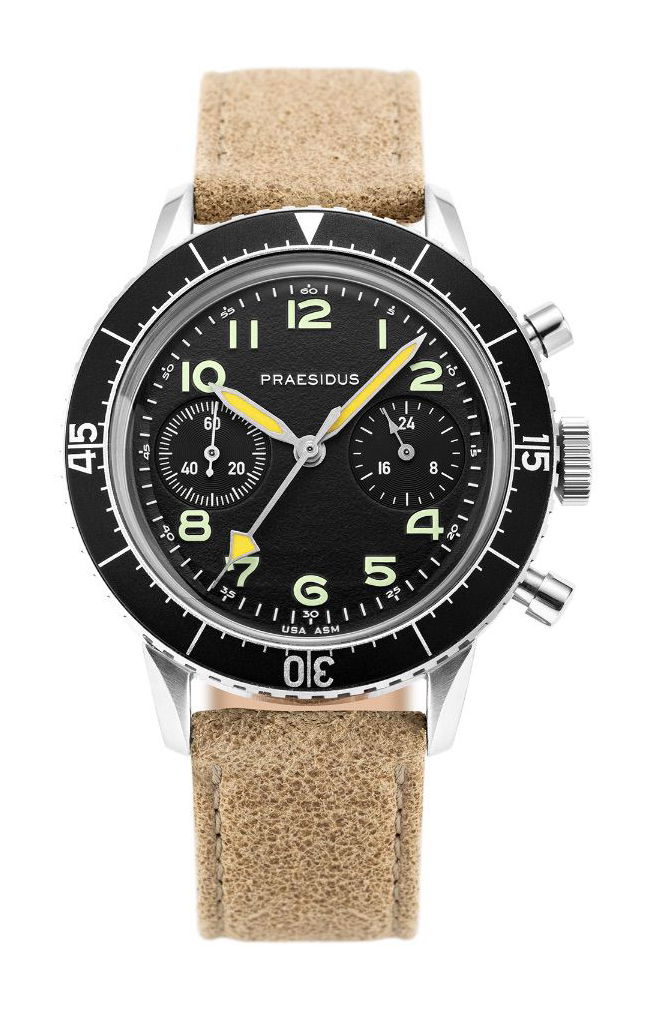 Praesidus Type H-75 – Sand Leather watch