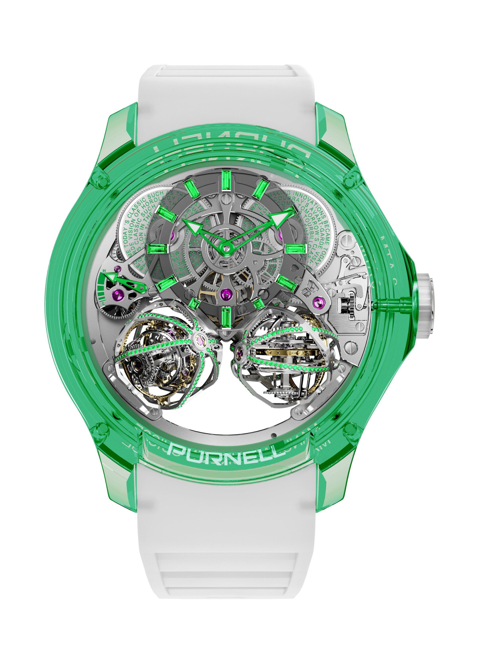 Purnell Escape II Absolute Sapphire Aurora Green watch