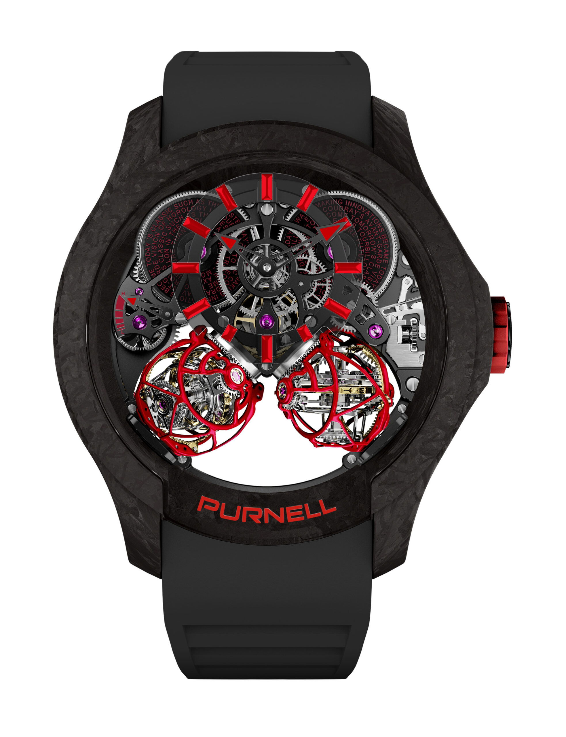 Purnell Escape II Carbon Red watch