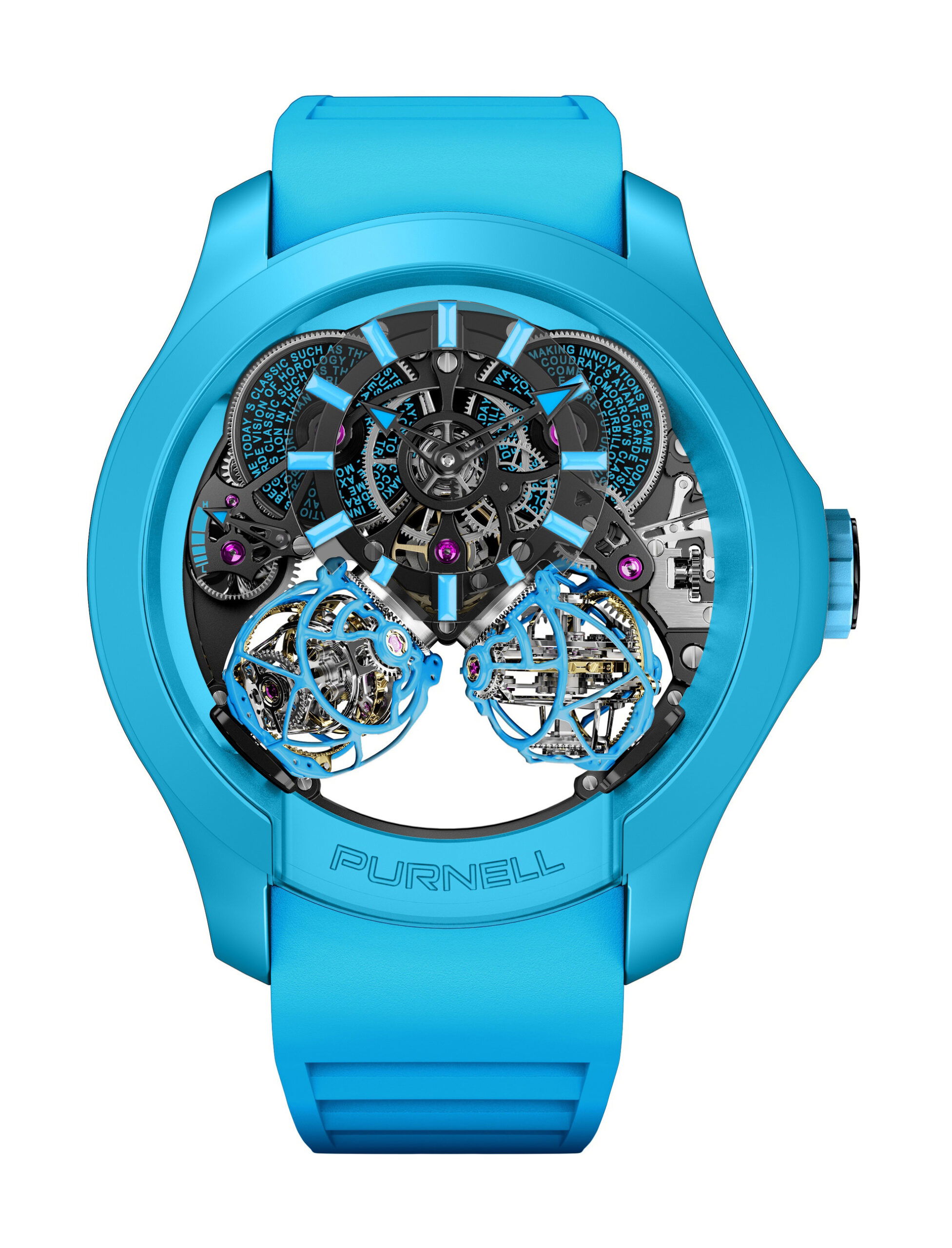 Purnell Escape II Ceranium Blue watch