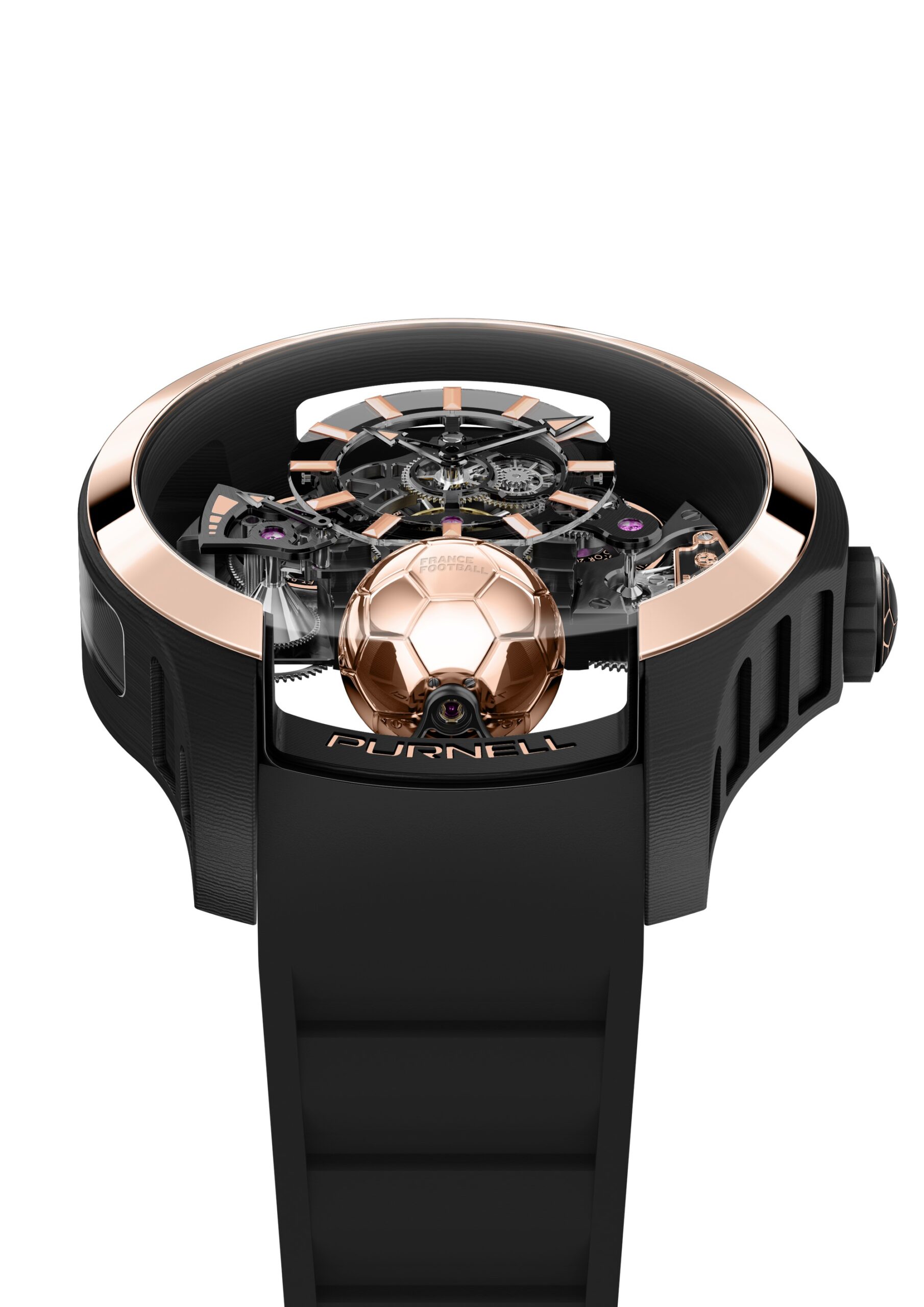 Purnell Escape Legend Carbon 18K Rose Gold Bezel - View 3