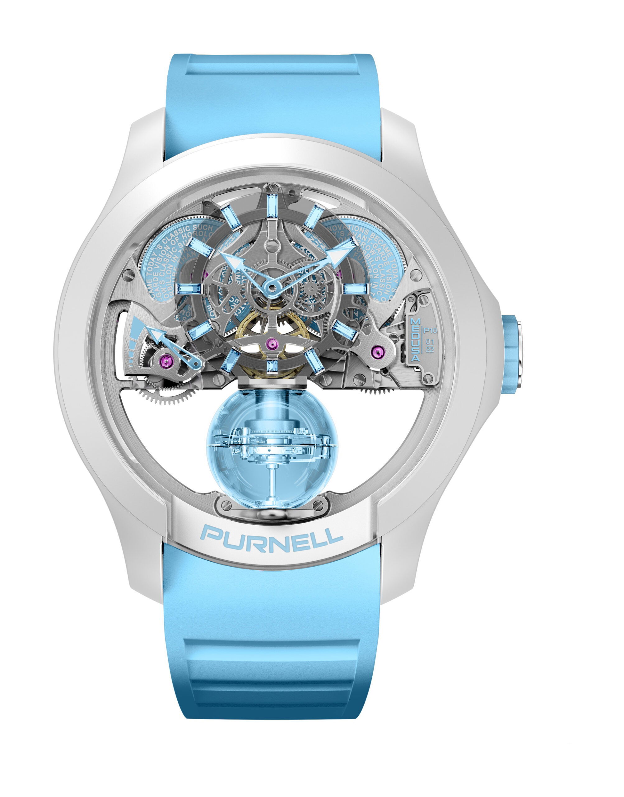 Purnell Escape Medusa Ceranium Icy Blue watch