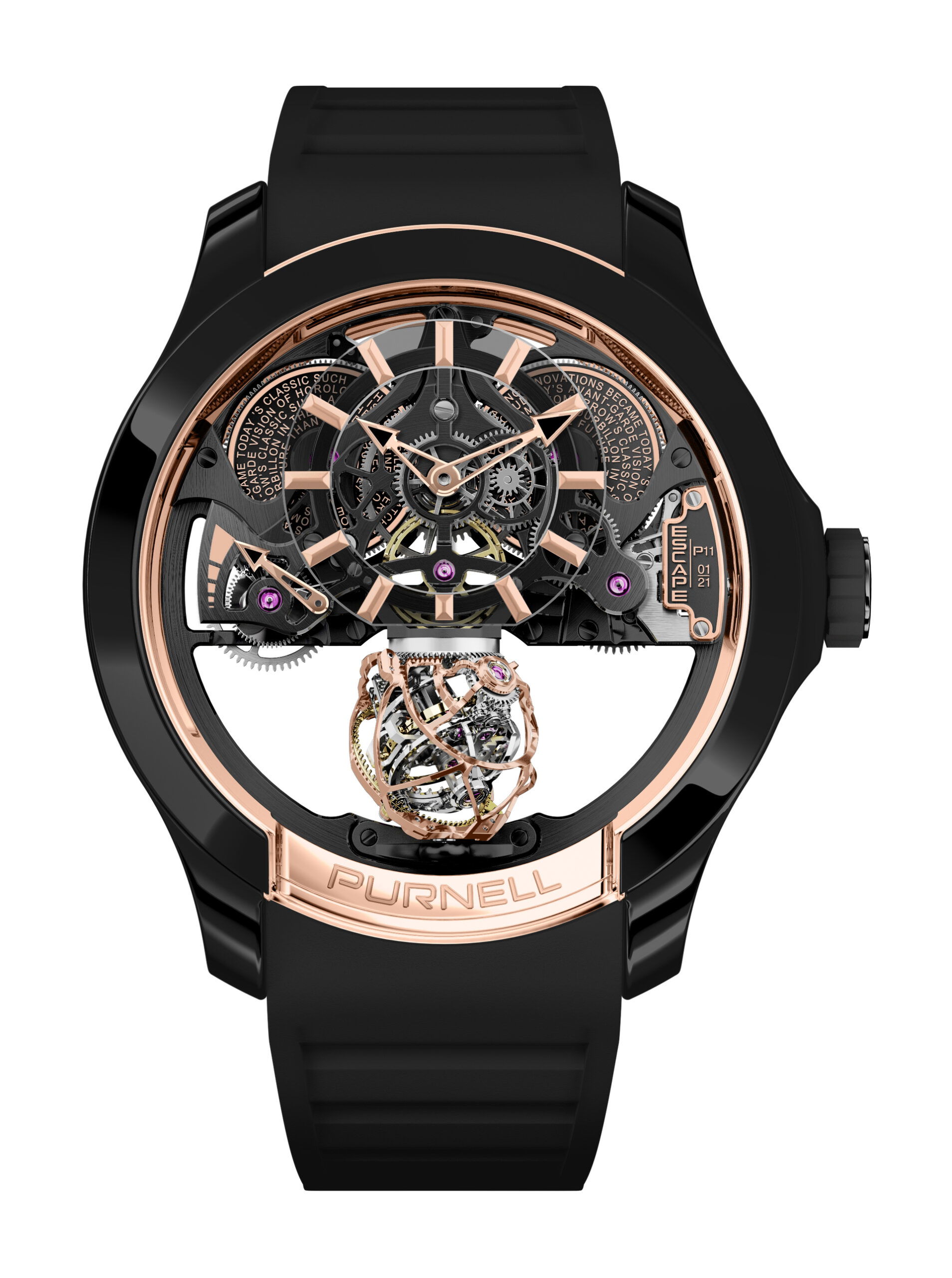 Purnell Escape Primo 18K Black Gold watch