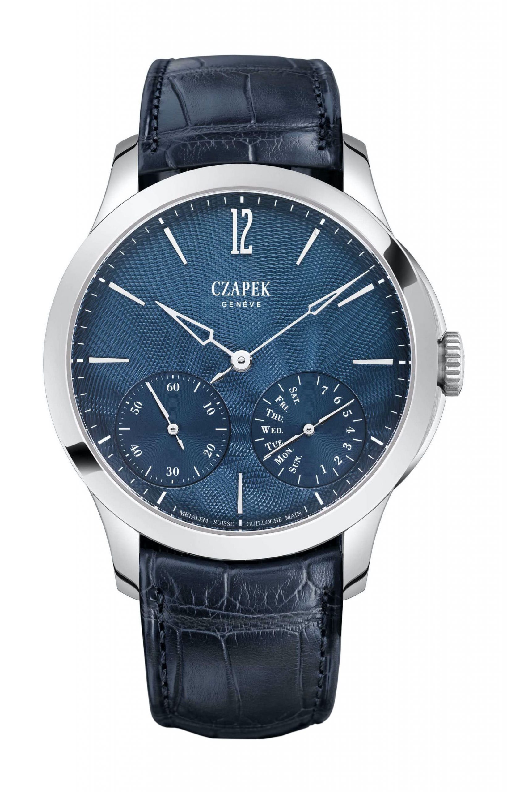 Czapek Quai des Bergues Blue Aurora watch