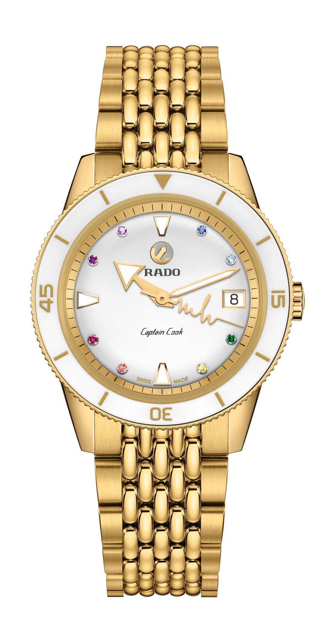 Rado Captain Cook X Marina Hoermansender Heartbeat watch