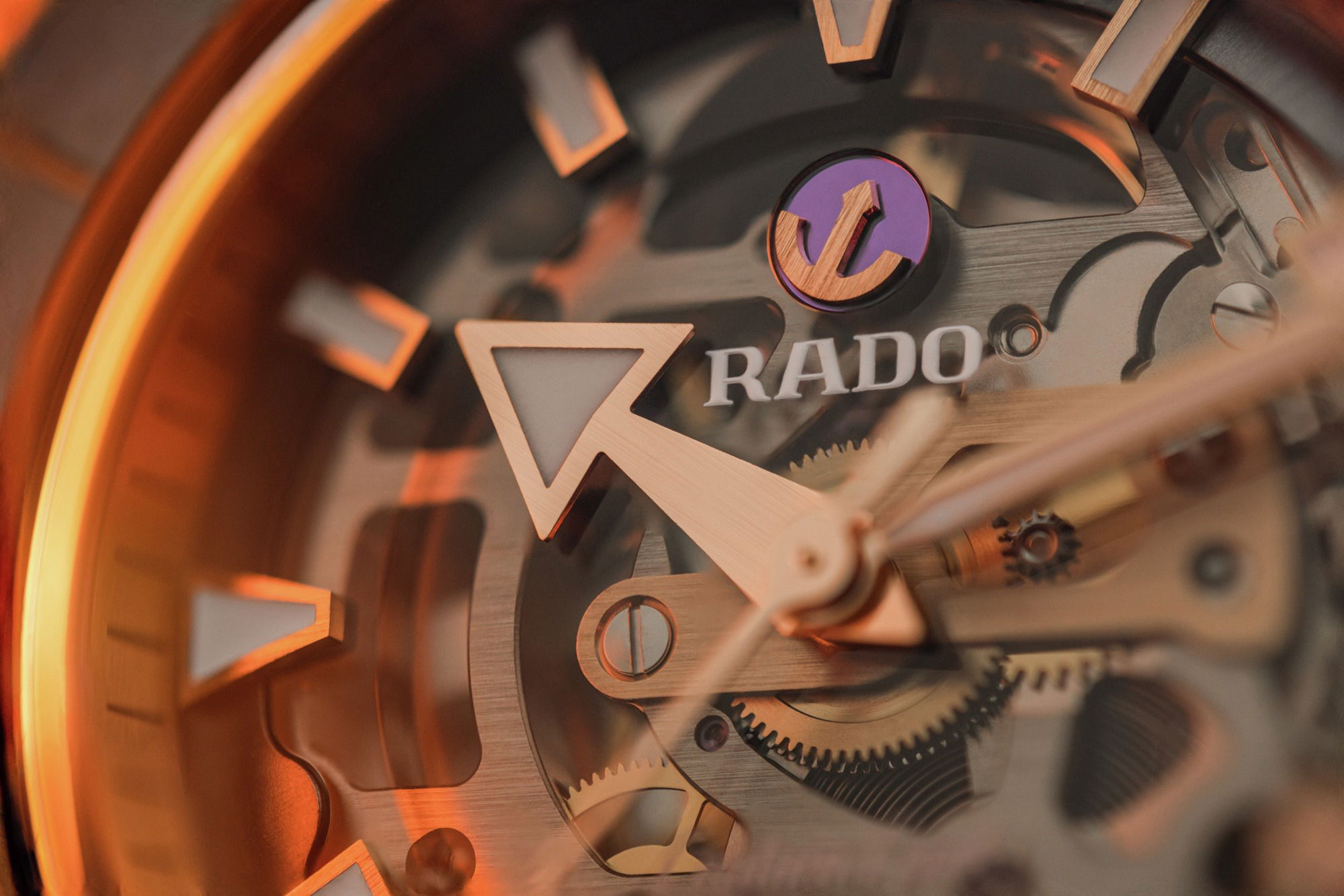 Rado Captain Cook High-Tech Ceramic Skeleton - View 2