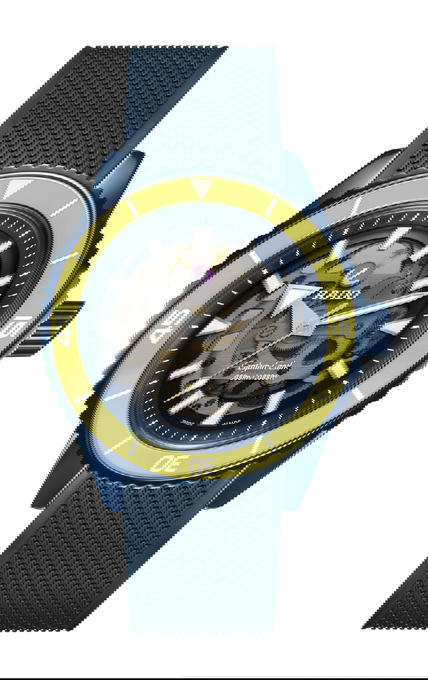 Rado Captain Cook High-Tech Ceramic Skeleton watch
