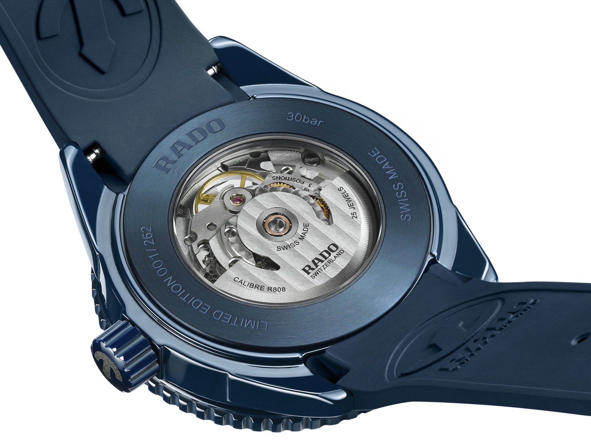 Rado Captain Cook High-Tech Ceramic Skeleton - View 2
