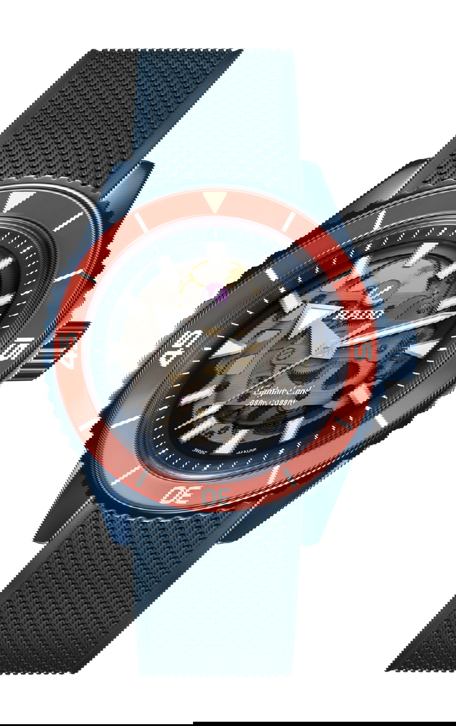 Rado Captain Cook High-Tech Ceramic Skeleton watch
