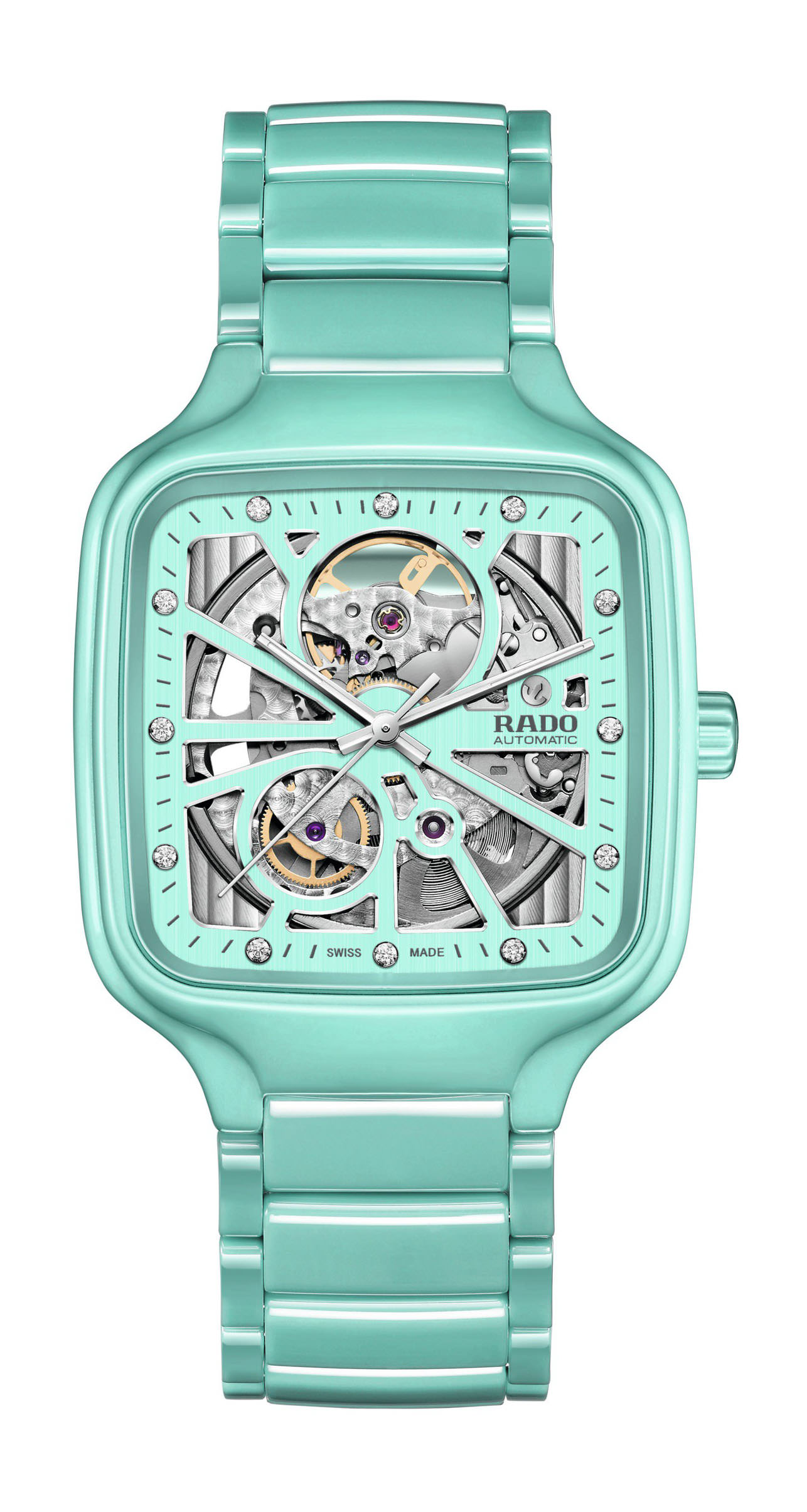 Rado True Square Open Heart watch