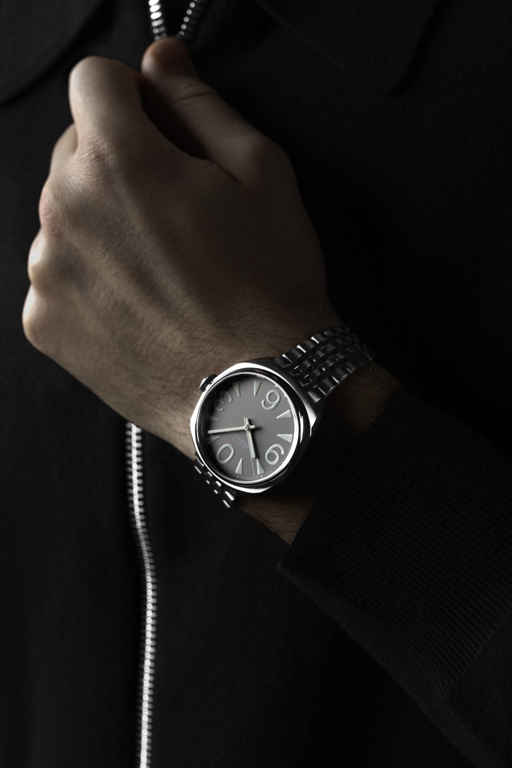 Raketa Classic “BIG ZERO” Grey 0297 - View 2