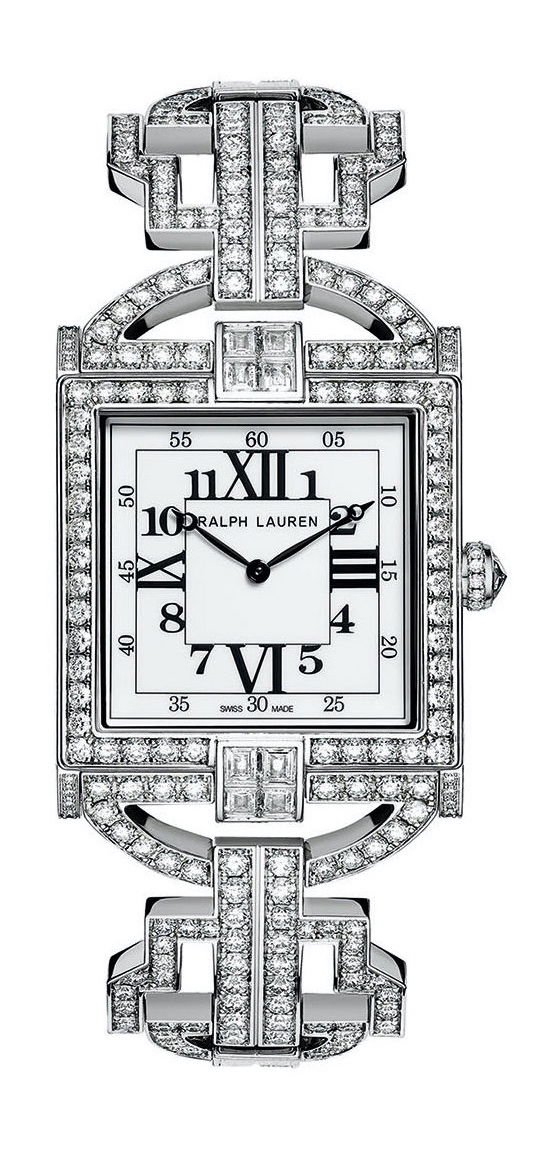 Ralph Lauren 867 Diamond With Full-Pavé Diamond Bracelet watch