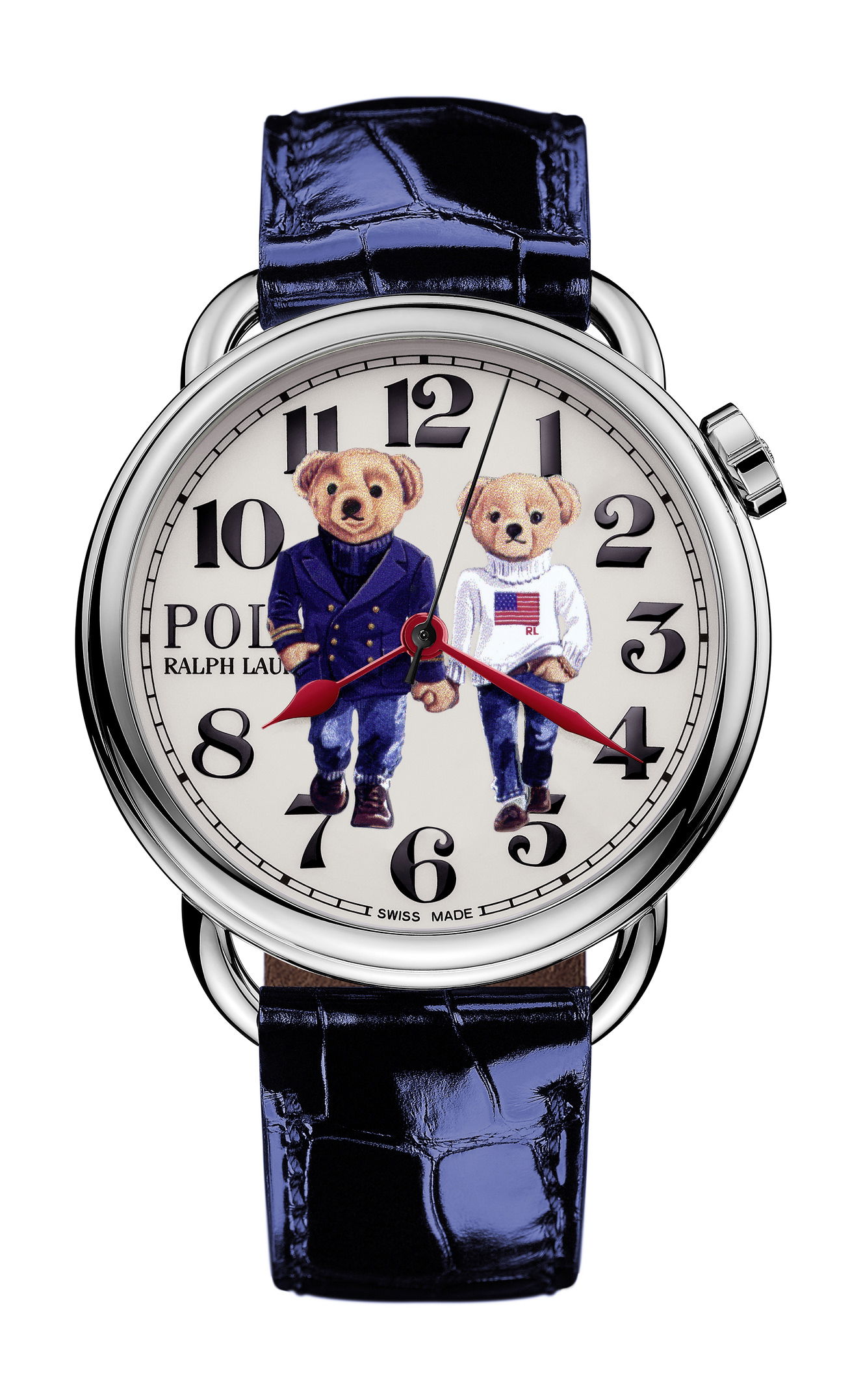 Ralph Lauren Polo Bear Ralph & Ricky Steel watch