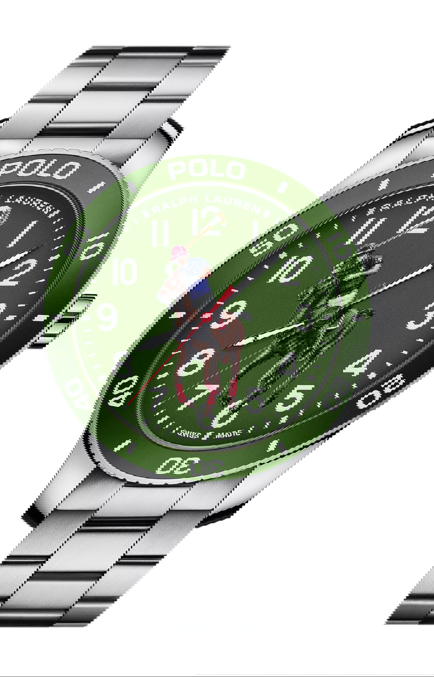 Ralph Lauren The Polo Watch Green Dial watch