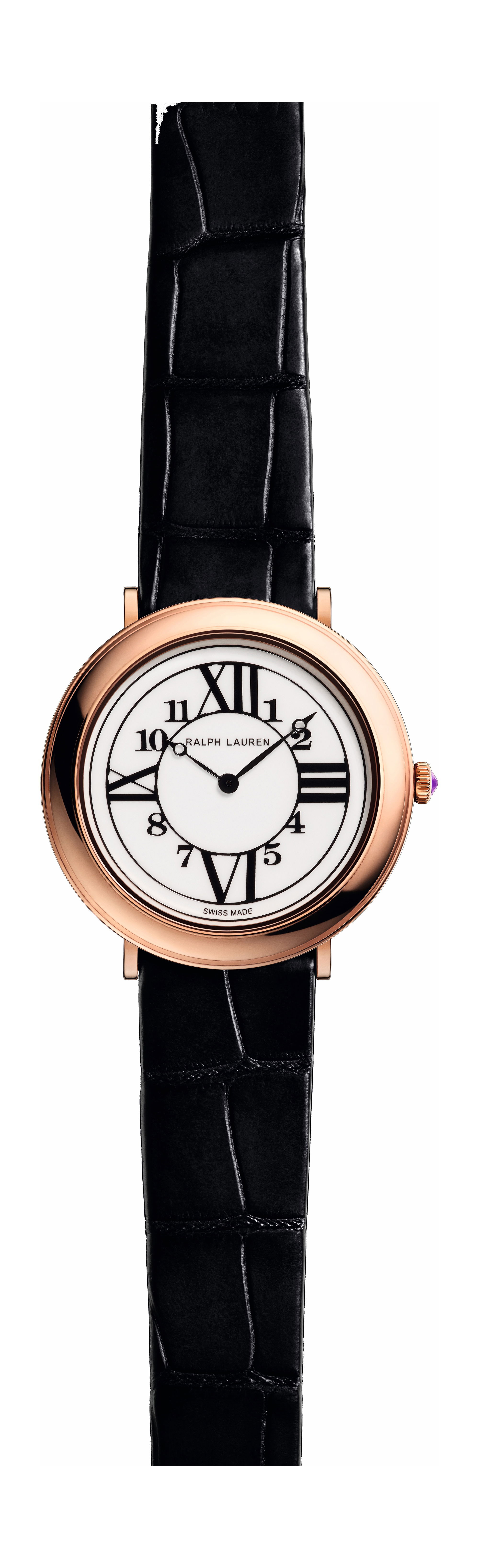 Ralph Lauren Rl888 38mm Rose Gold watch