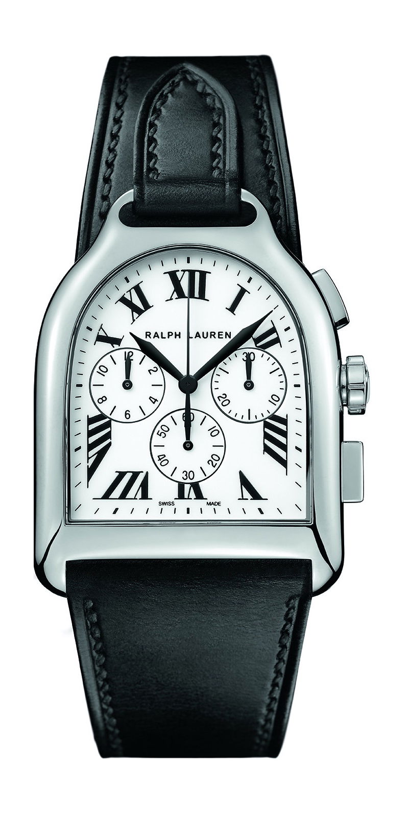 Ralph Lauren Stirrup Large Chronograph Steel watch
