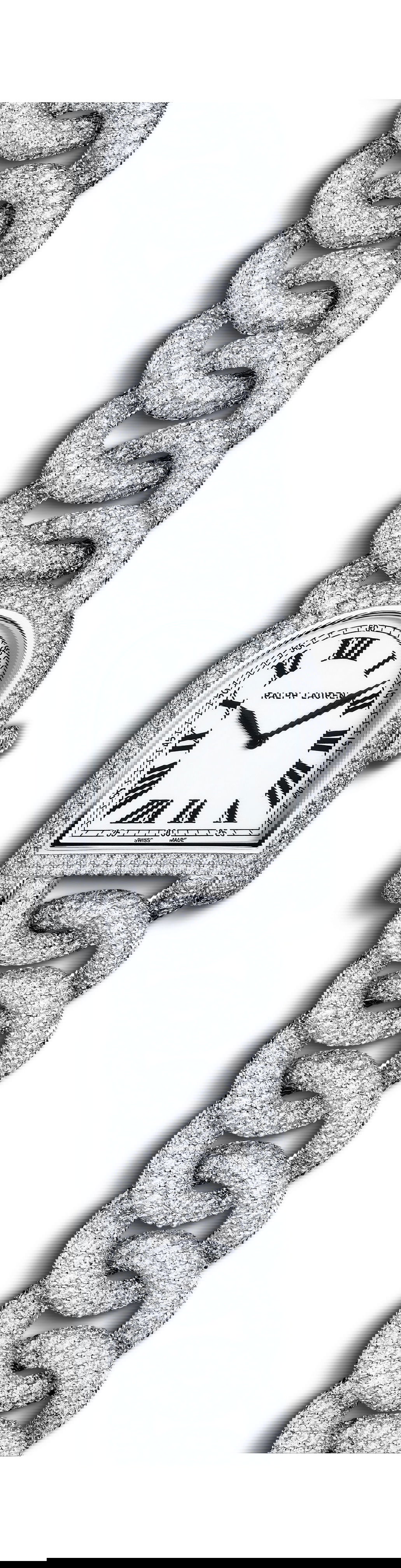Ralph Lauren Stirrup Petite Diamond Link watch