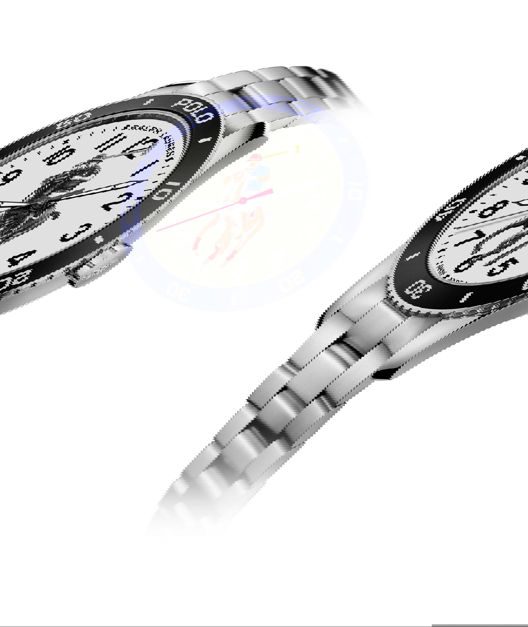 Ralph Lauren The Polo Watch White Dial - View 3