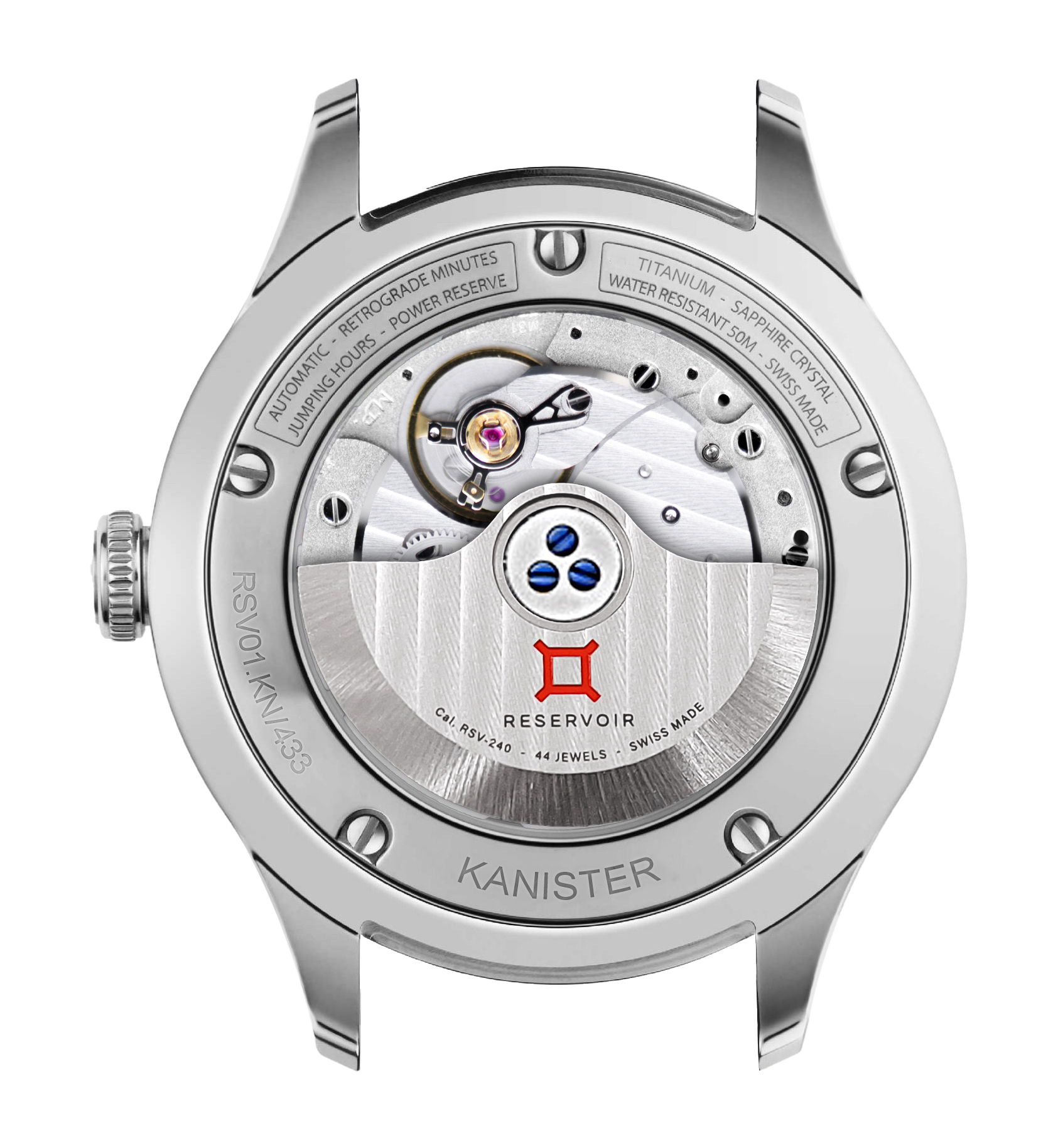 Reservoir Kanister Silver - View 3