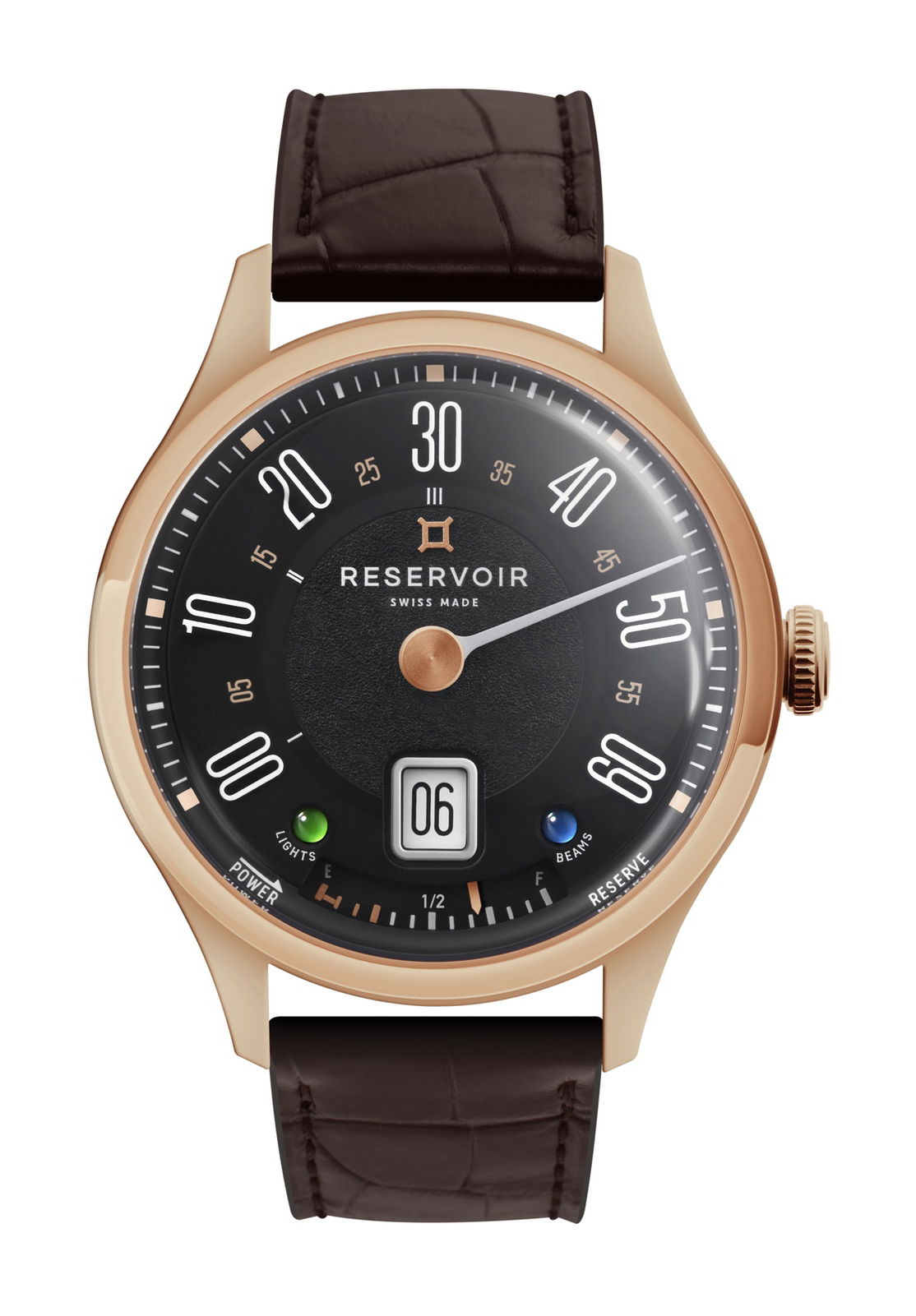 Reservoir Longbridge Club Rose Gold watch