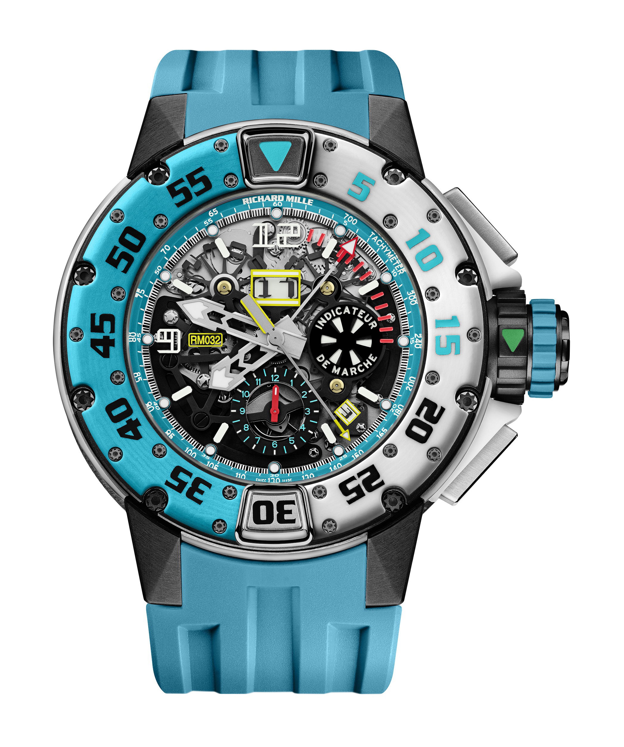 Richard Mille RM 032 Automatic Winding Flyback Chronograph, Les Voiles de Saint Barth Limited Edition watch