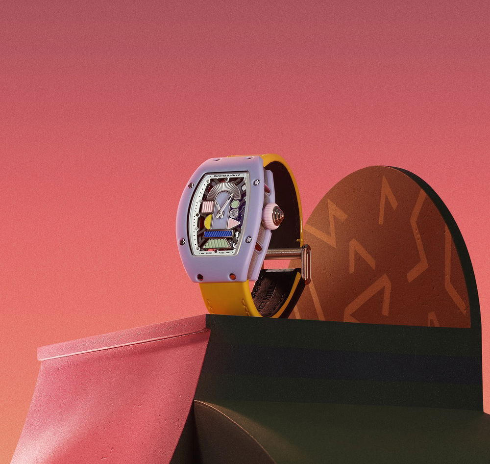 Richard Mille RM 07-01 Automatic Winding Coloured Ceramics Lavender - View 3