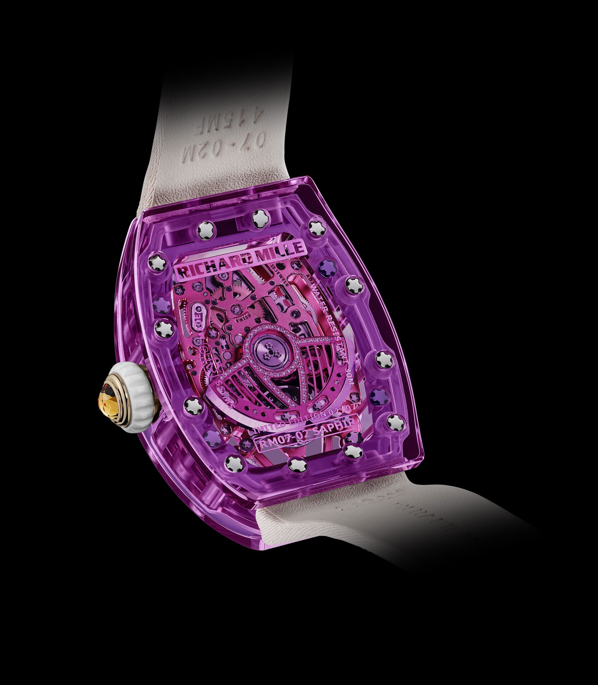 Richard Mille RM 07-02 Automatic Sapphire Lilac - View 3
