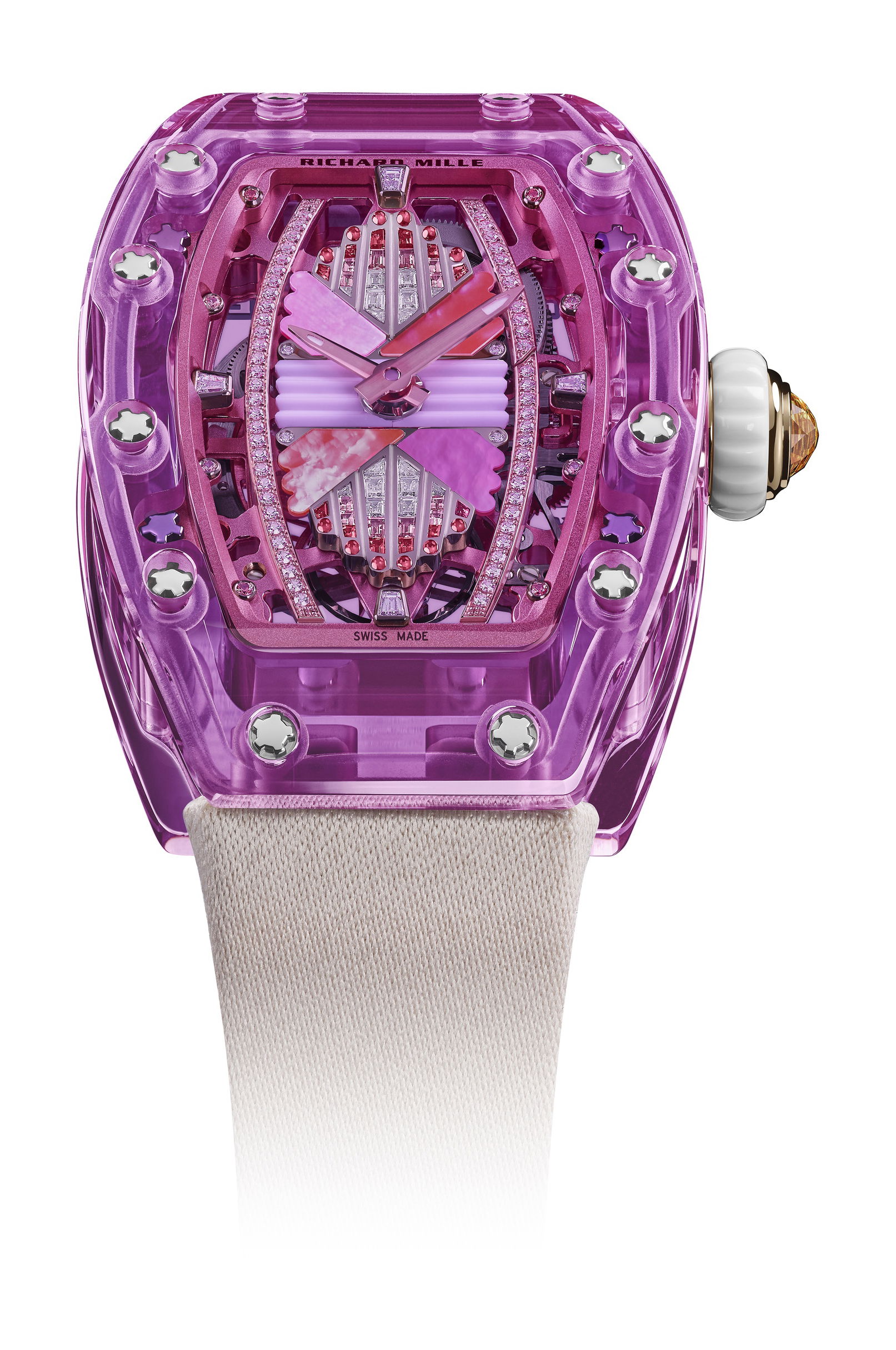 Richard Mille RM 07-02 Automatic Sapphire Lilac watch