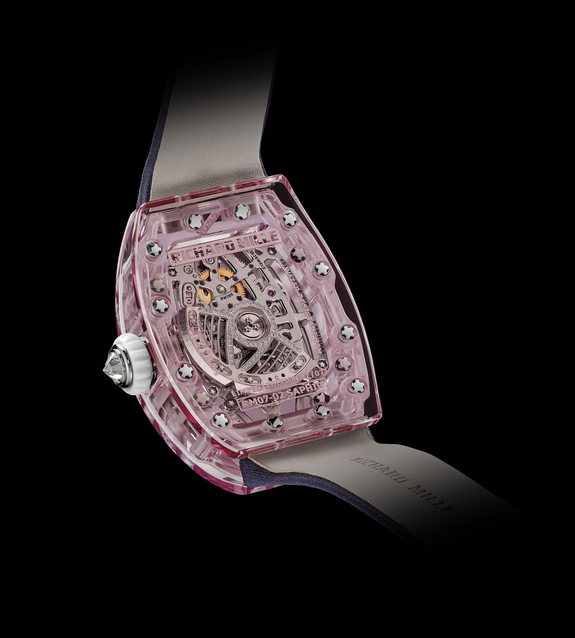 Richard Mille RM 07-02 Automatic Sapphire Pink Set - View 2