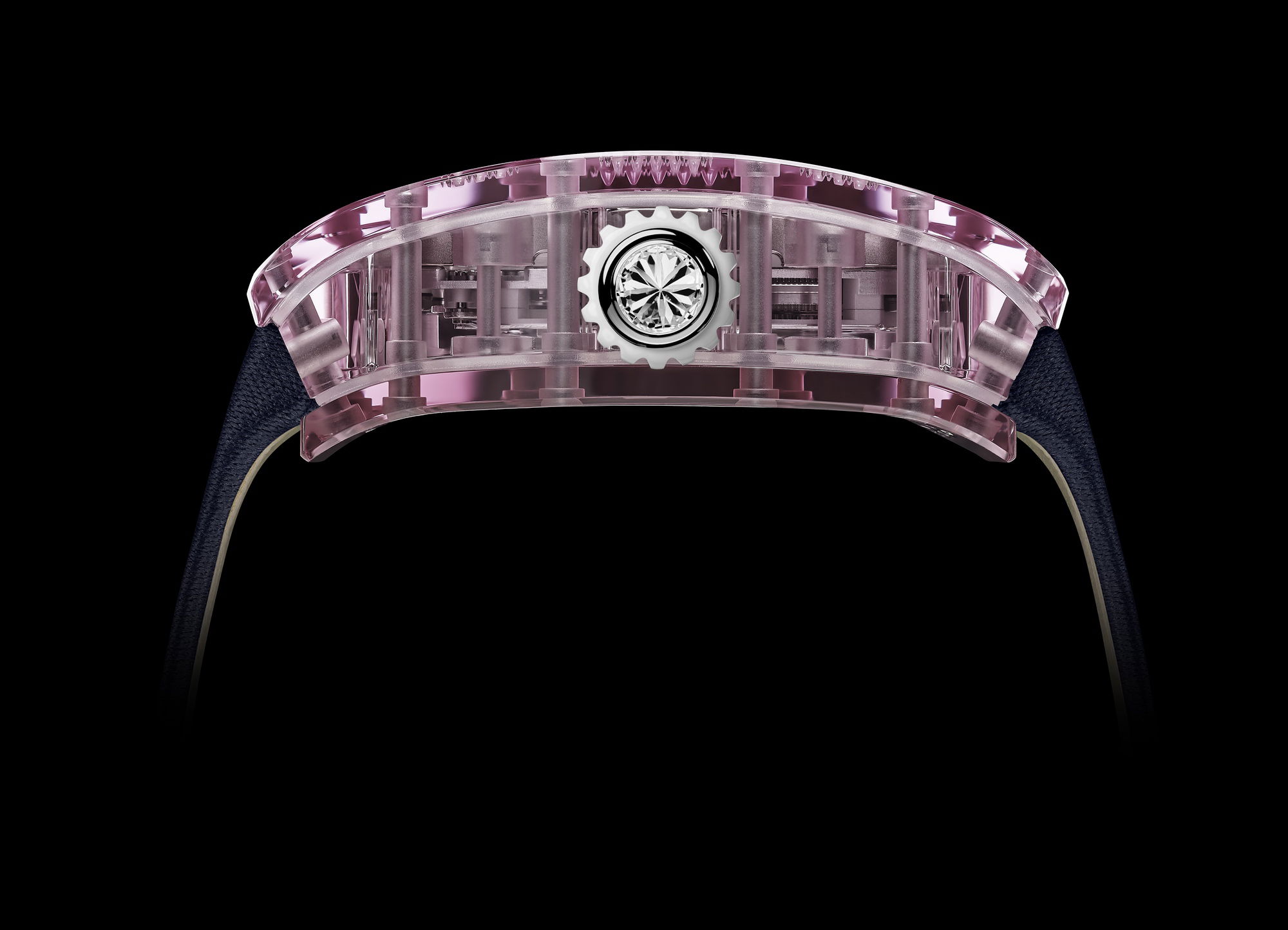 Richard Mille RM 07-02 Automatic Sapphire Pink Set - View 3