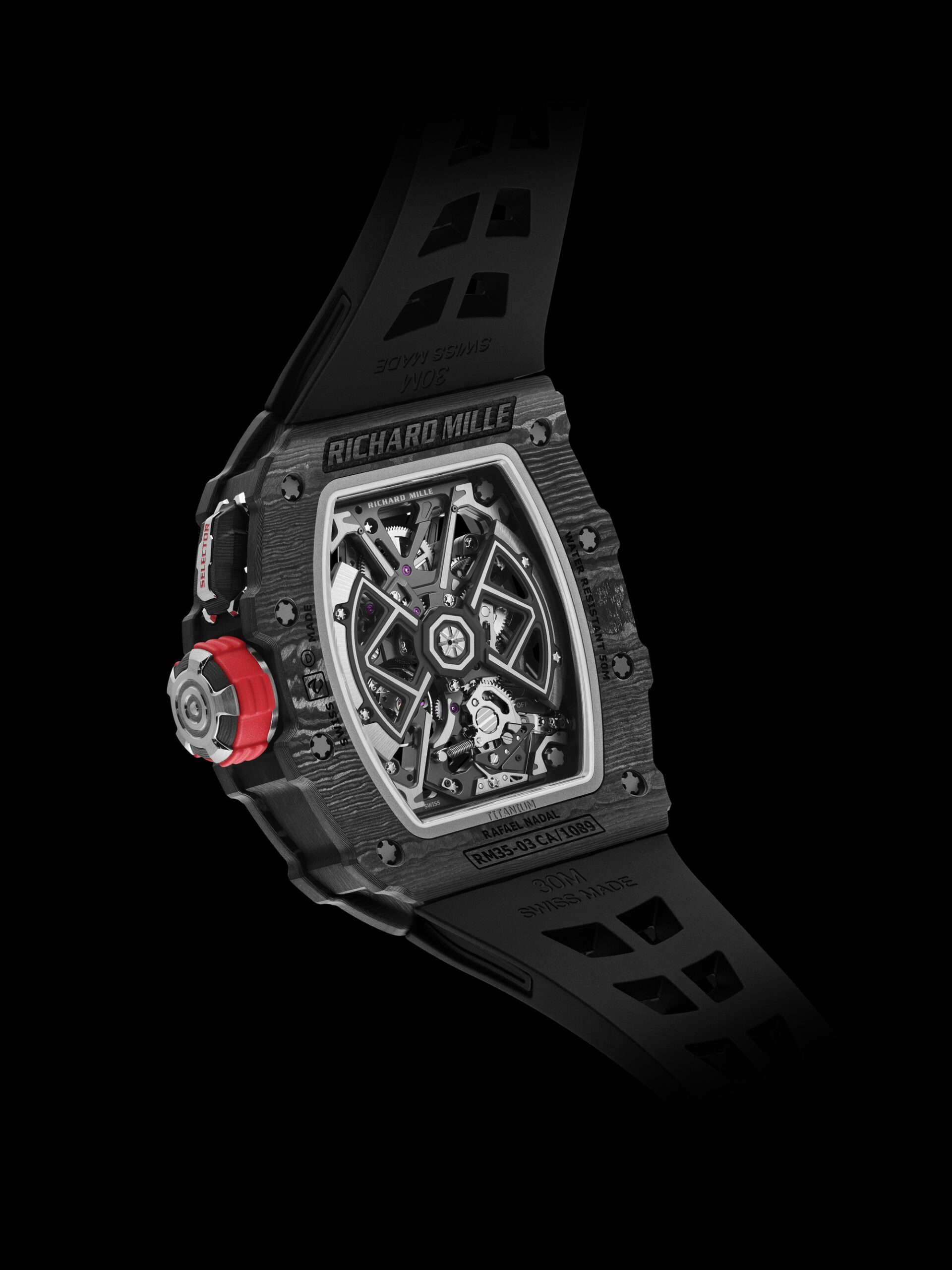 Richard Mille RM 35-03 Automatic Winding Rafael Nadal Carbon TPT - View 3