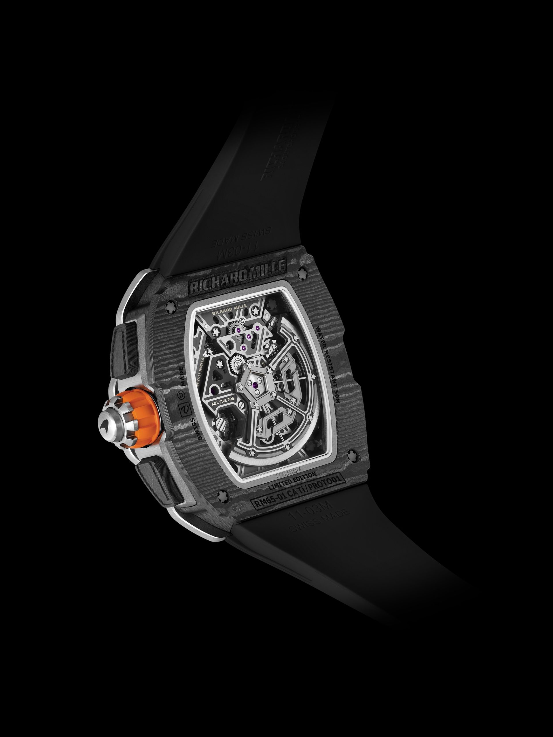 Richard Mille RM 65-01 Automatic Split-Seconds Chronograph McLaren W1 - View 2