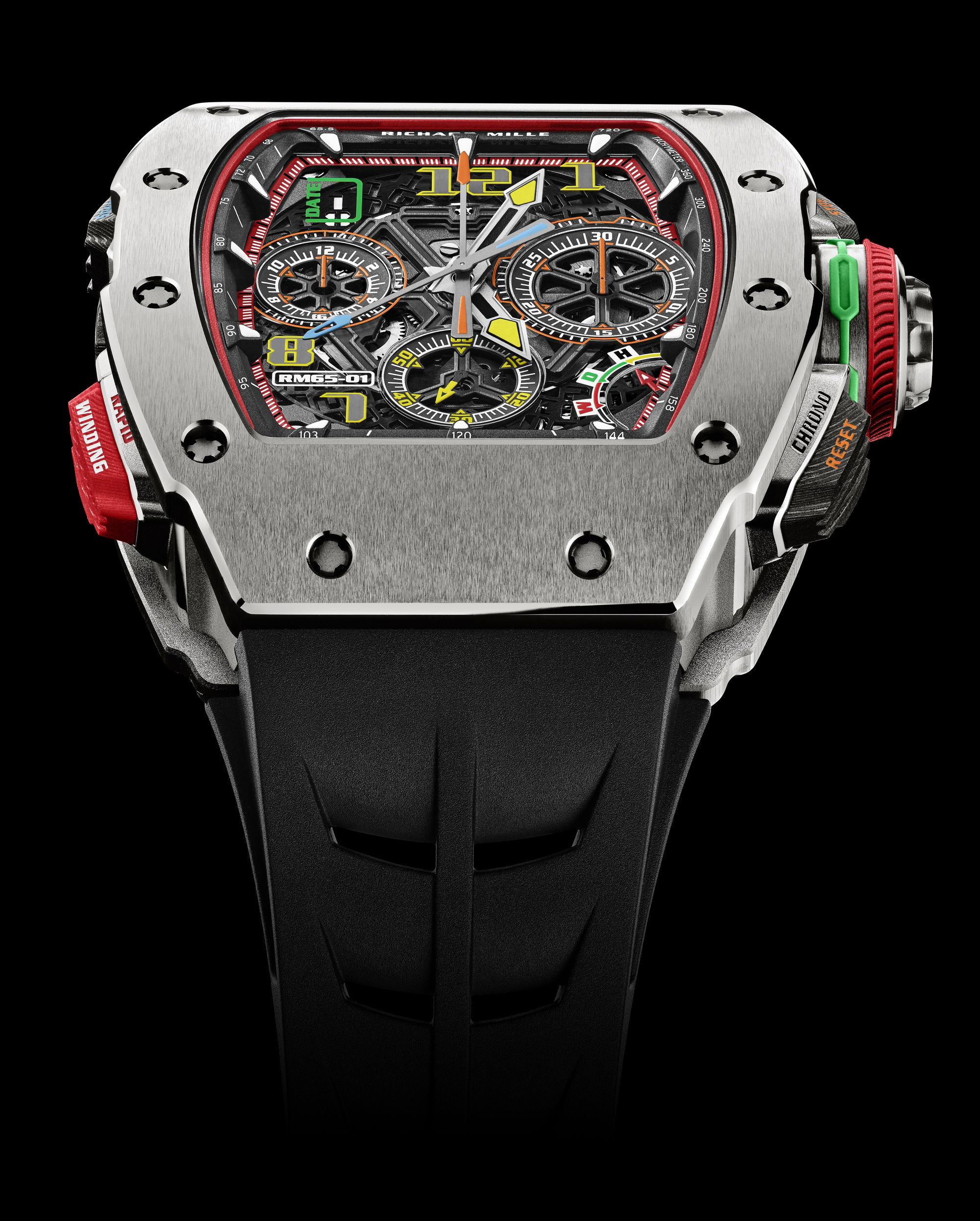 Richard Mille RM 65-01 Automatic Split-Seconds Chronograph Titanium - View 3