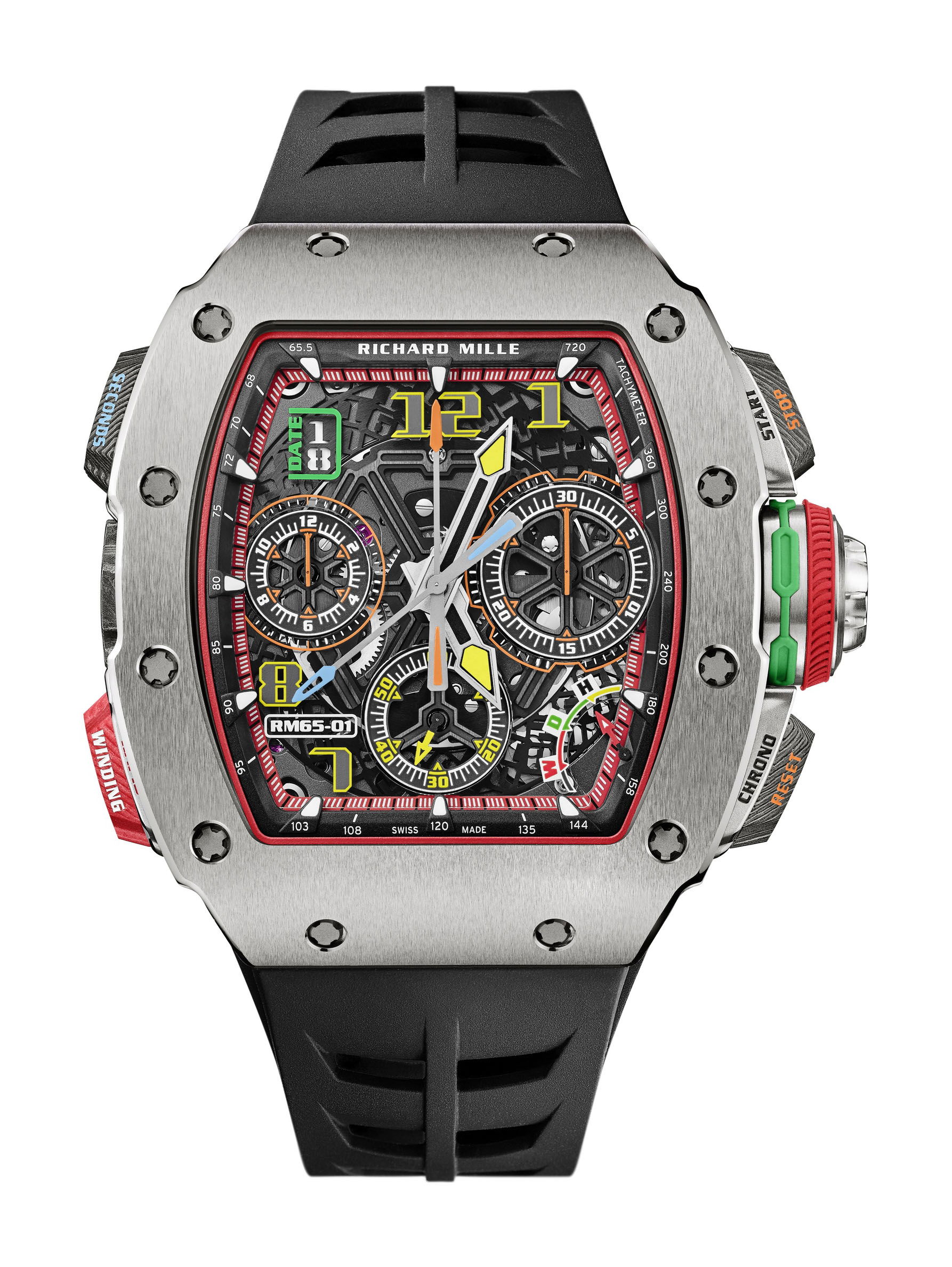 Richard Mille RM 65-01 Automatic Split-Seconds Chronograph Titanium watch