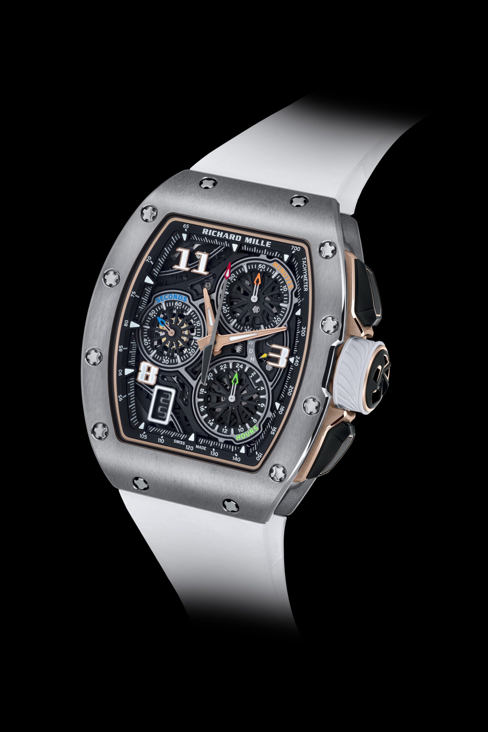Richard Mille RM 72-01 Automatic Winding Lifestyle Flyback Chronograph Titanium - View 3