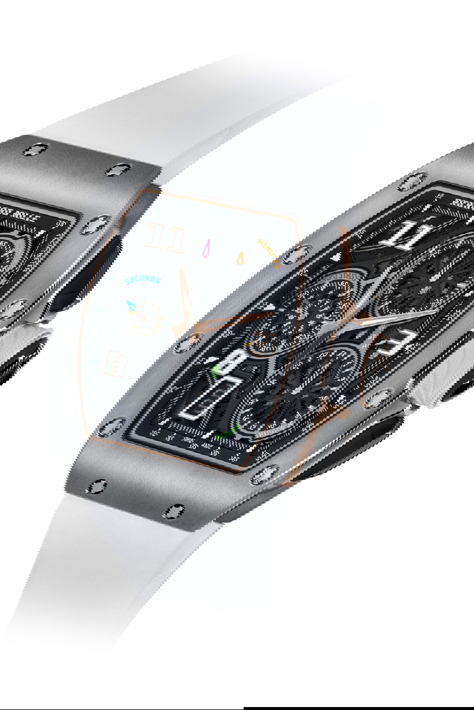 Richard Mille RM 72-01 Automatic Winding Lifestyle Flyback Chronograph Titanium watch
