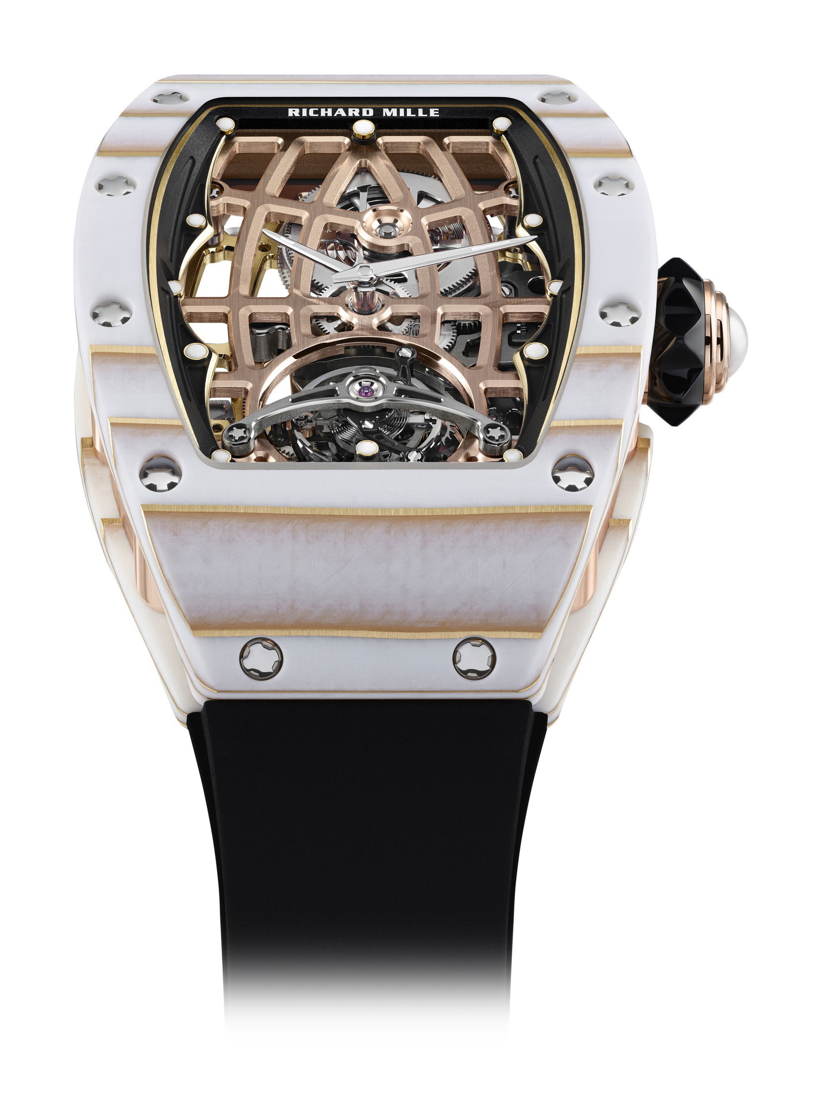 Richard Mille RM 74-02 Automatic Tourbillon Gold Quartz TPT® watch