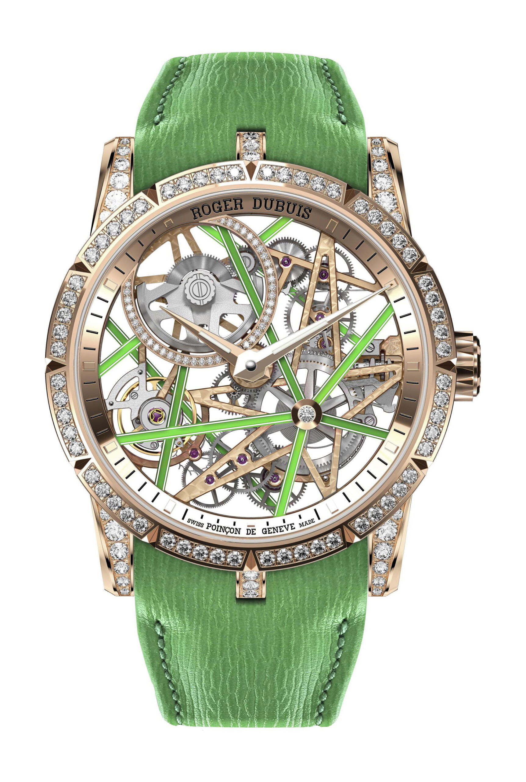 Roger Dubuis Excalibur Blacklight Pink Gold watch