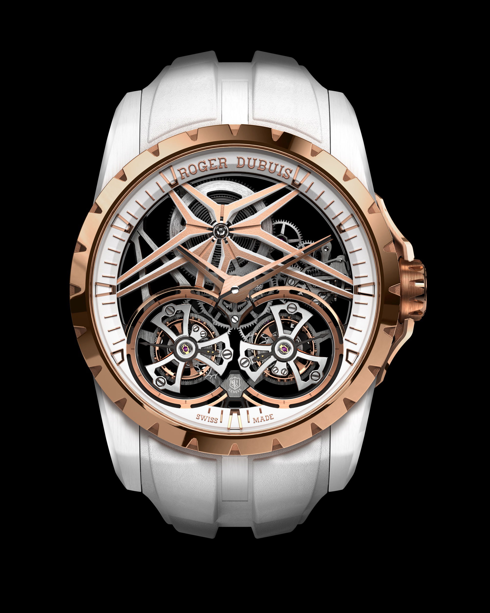 Roger Dubuis Excalibur Double Tourbillon Edition White Ceramic - View 2