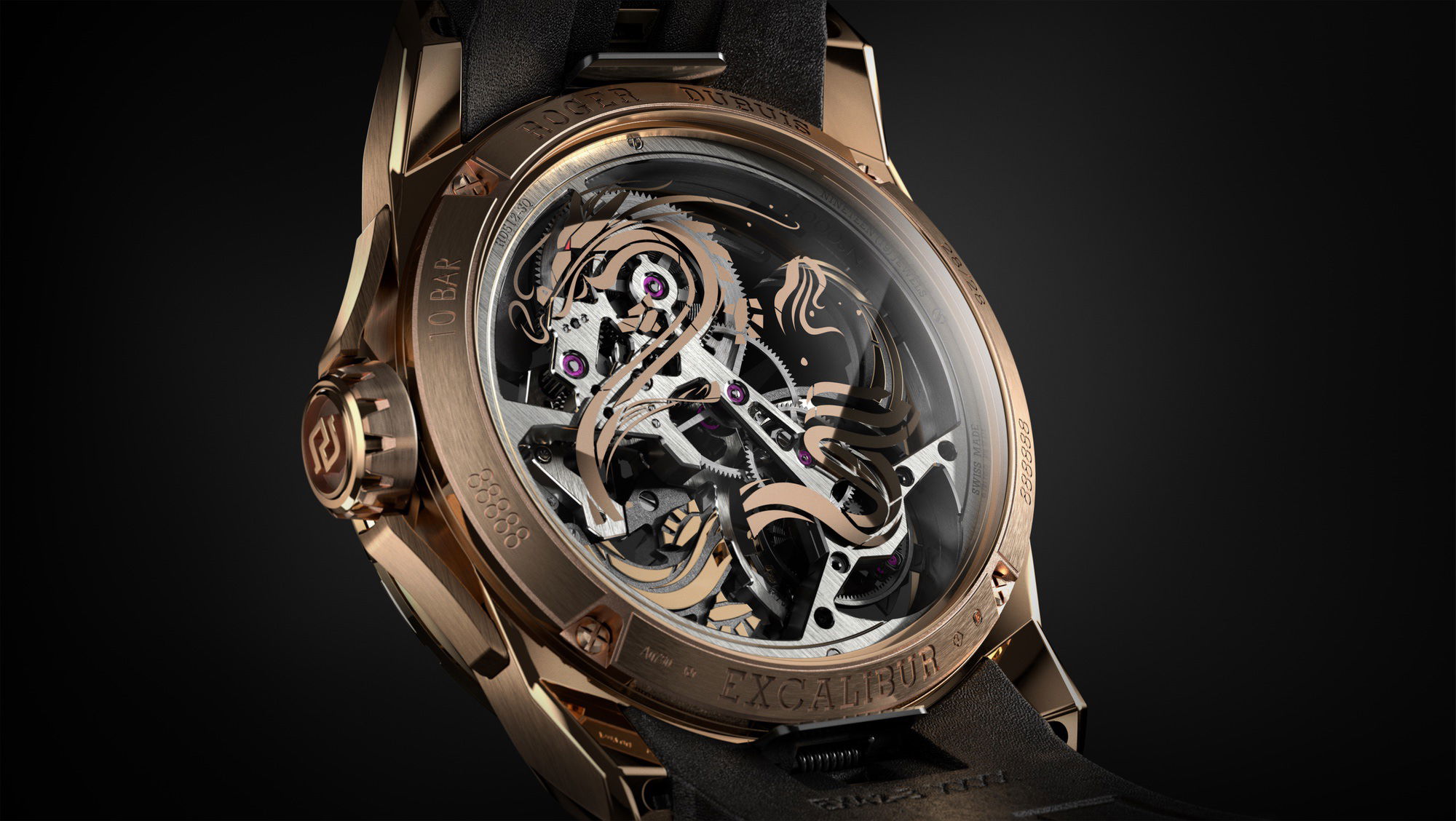 Roger Dubuis Excalibur Dragon Monotourbillon - View 3
