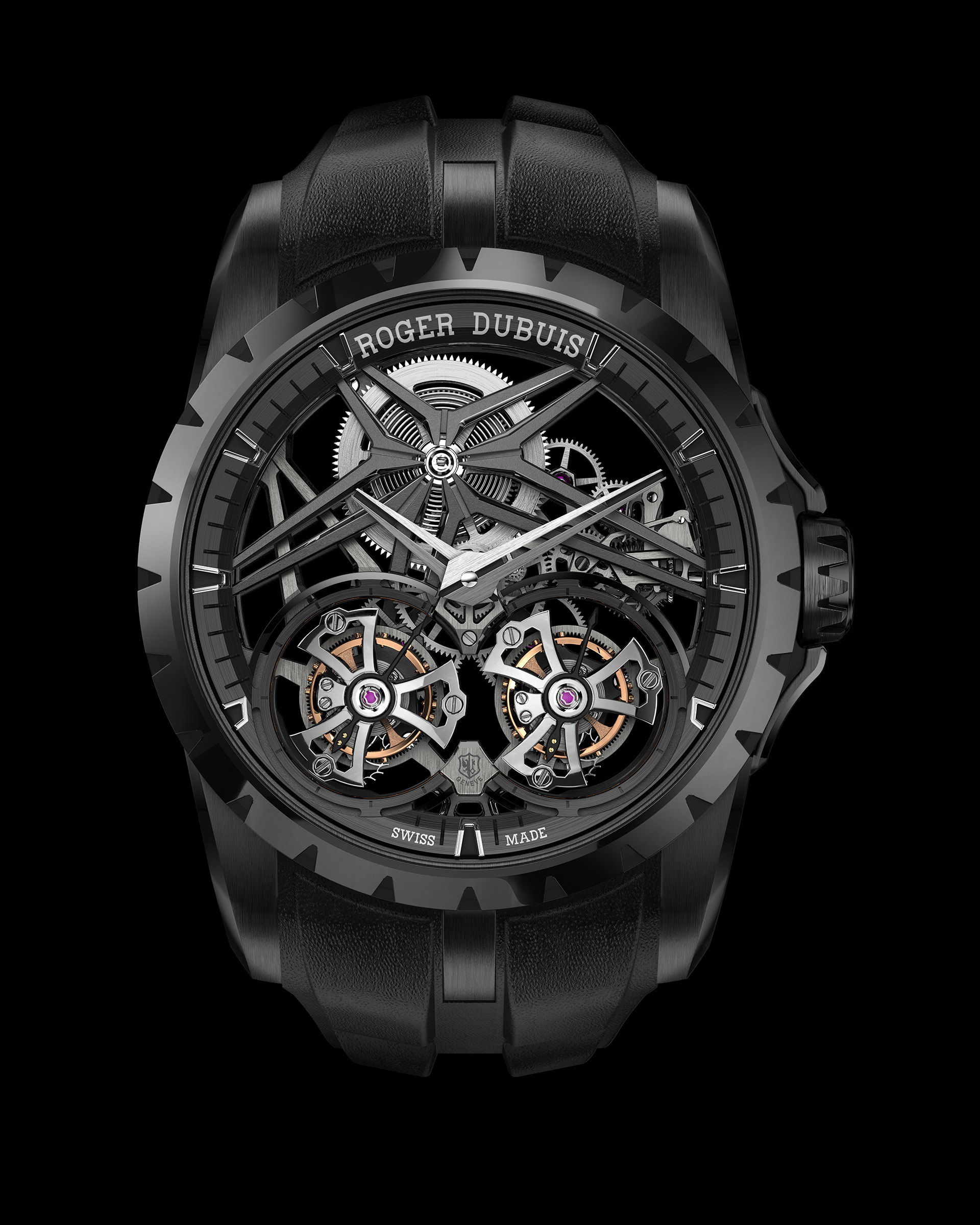 Roger Dubuis Excalibur Double Tourbillon Black Ceramic - View 2