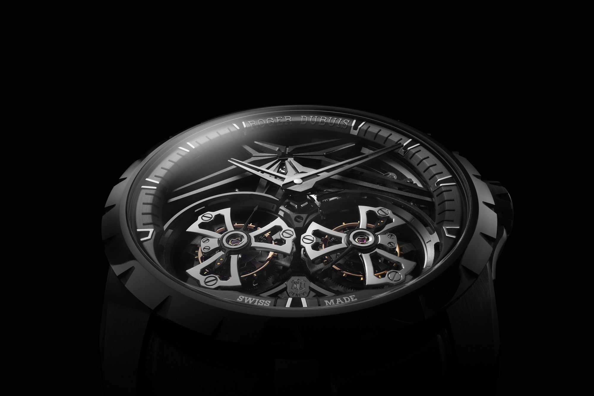 Roger Dubuis Excalibur Double Tourbillon Black Ceramic - View 3