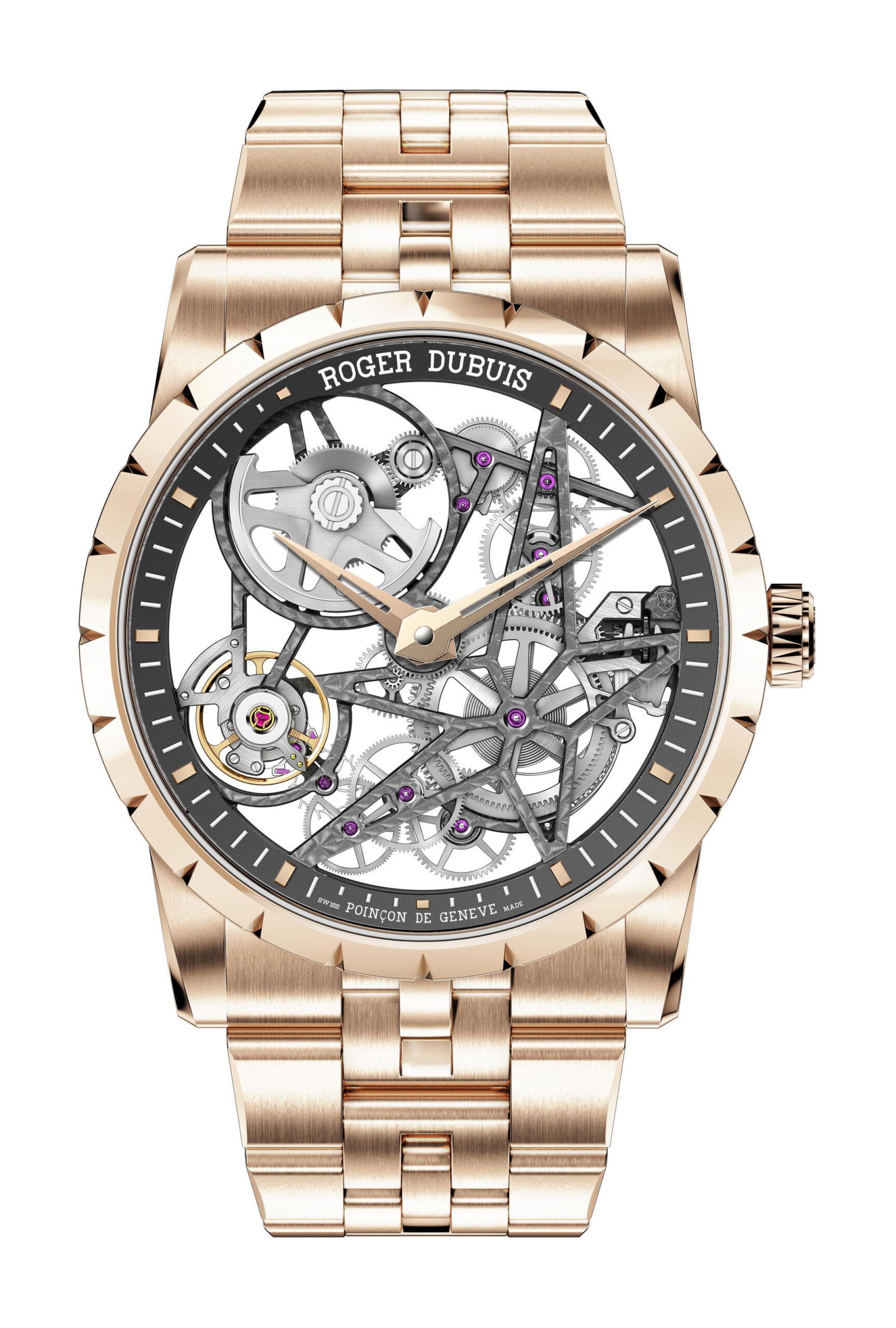 Roger Dubuis Excalibur Pink Gold watch