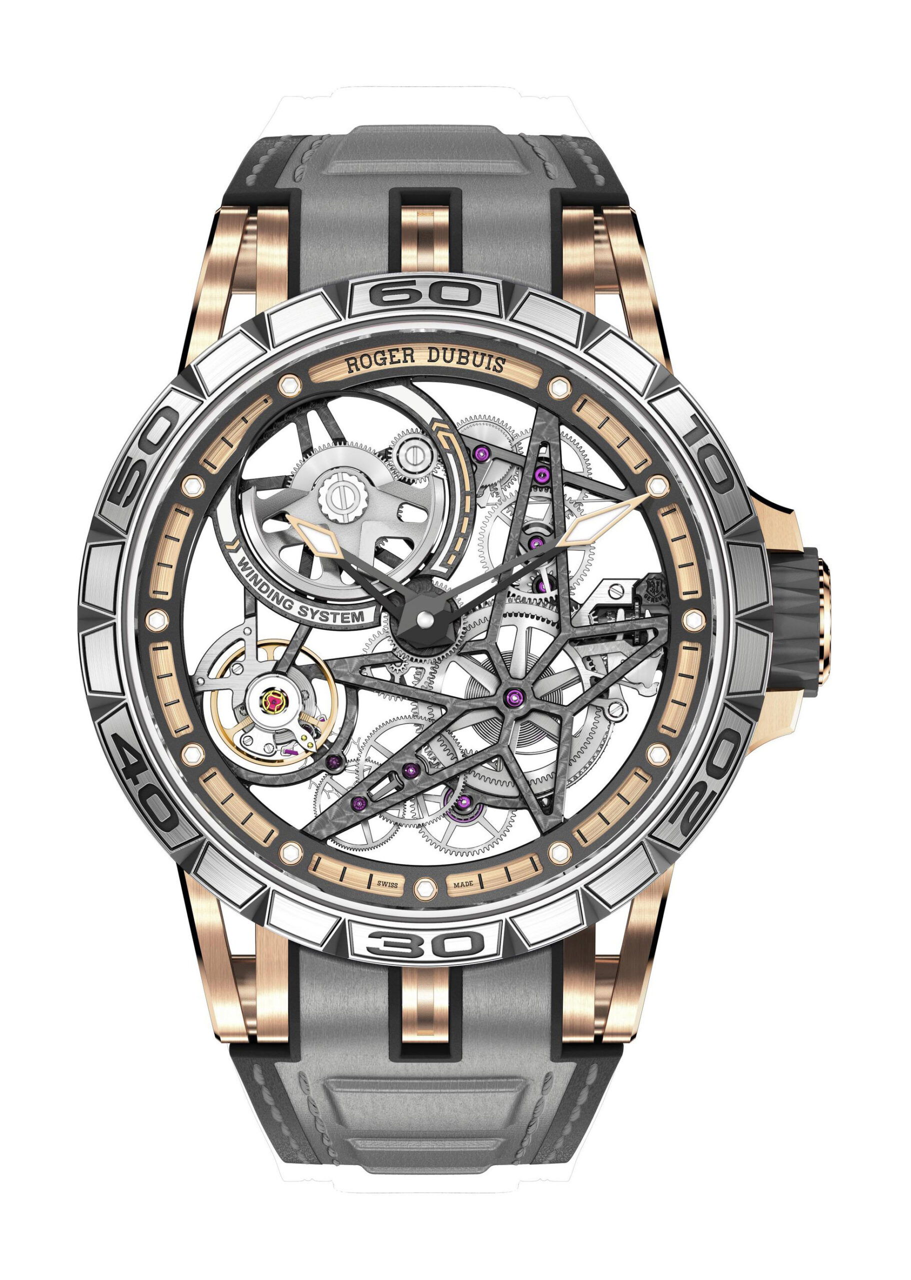 Roger Dubuis Excalibur Spider Pink Gold watch