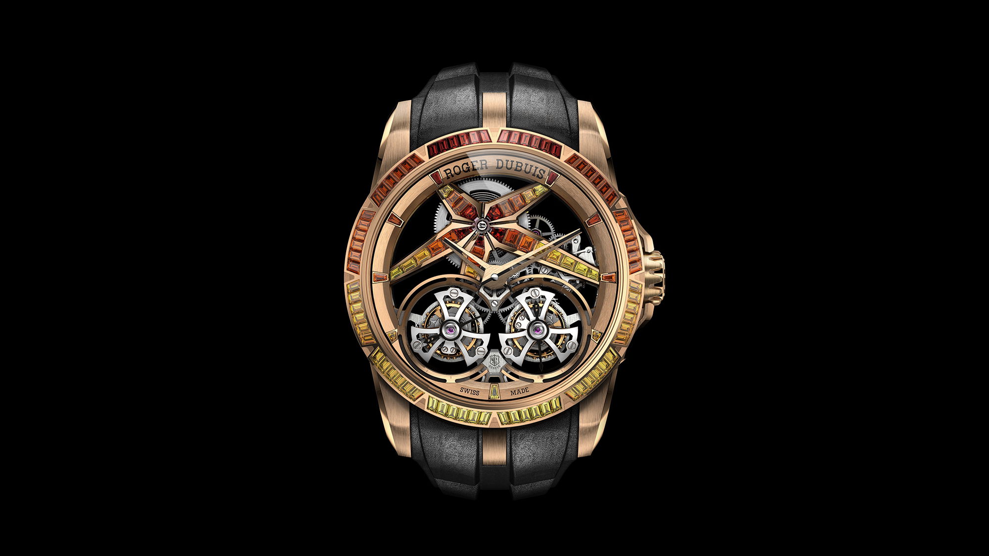 Roger Dubuis Excalibur Sunrise Double Tourbillon - View 3