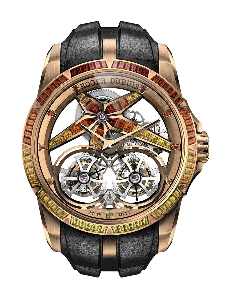 Roger Dubuis Excalibur Sunrise Double Tourbillon watch