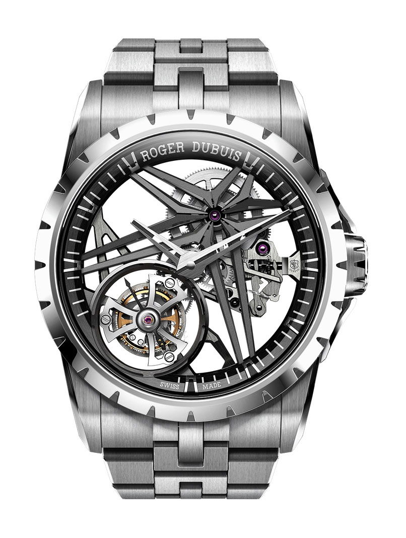 Roger Dubuis Excalibur Titanium Monotourbillon watch
