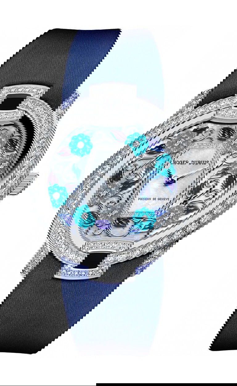 Roger Dubuis Velvet Blossom Velvet Blue – White Gold watch
