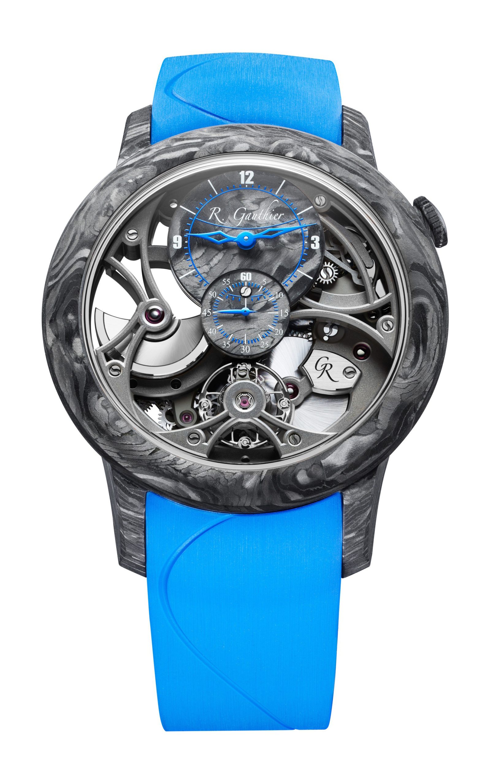 Romain Gauthier Insight Micro-rotor Squelette Carbonium watch