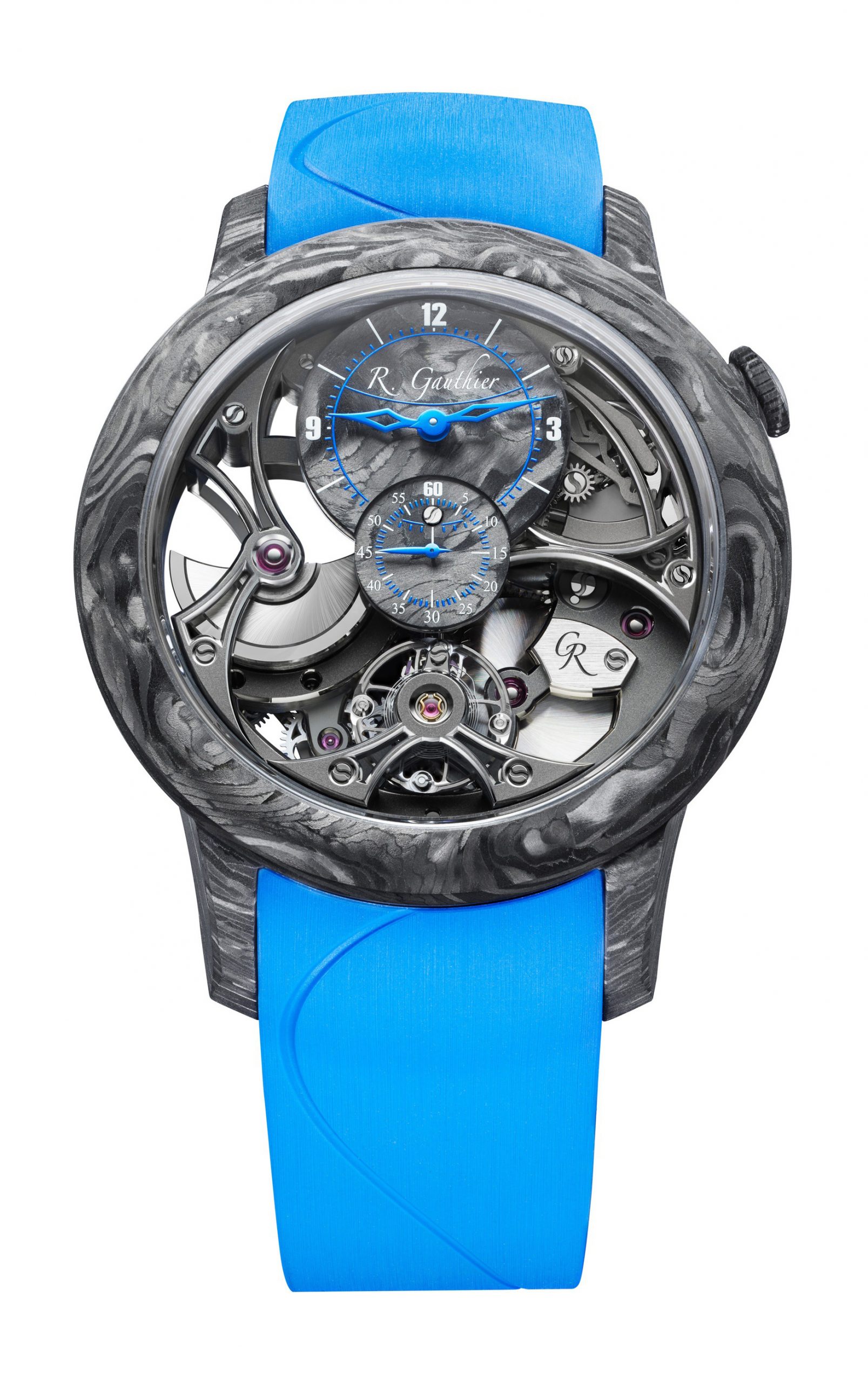 Romain Gauthier Insight Micro-rotor Squelette Carbonium watch
